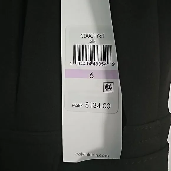 Beautiful black Calvin Klein dress - Picture 5 of 5
